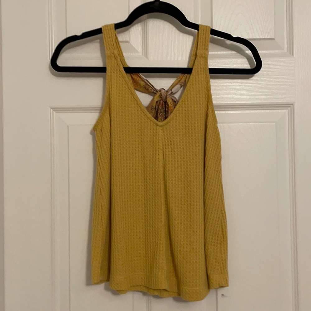 Yellow blouse